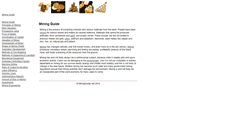 Desktop Screenshot of miningguide.net